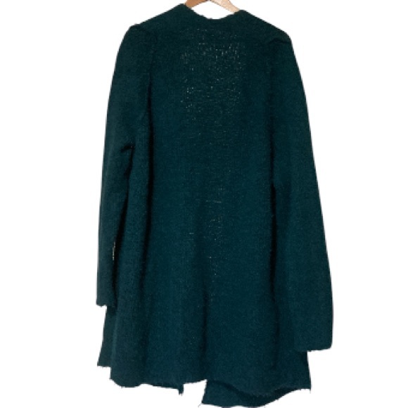 FREE PEOPLE ONCE IN A LIFETIME FUZZY BOUCLE LONG OPEN CARDIGAN SWEATER - Picture 6 of 11